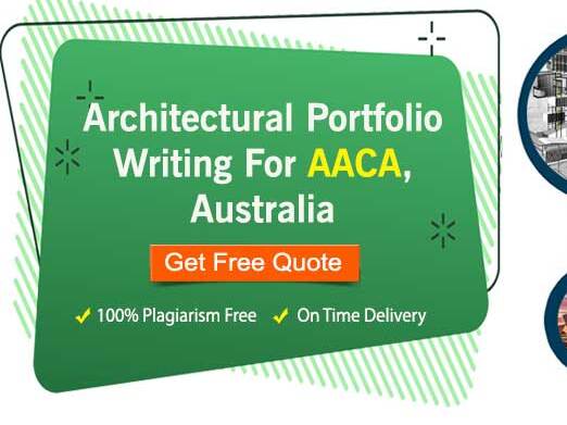 Architectural Portfolio Writing AACA